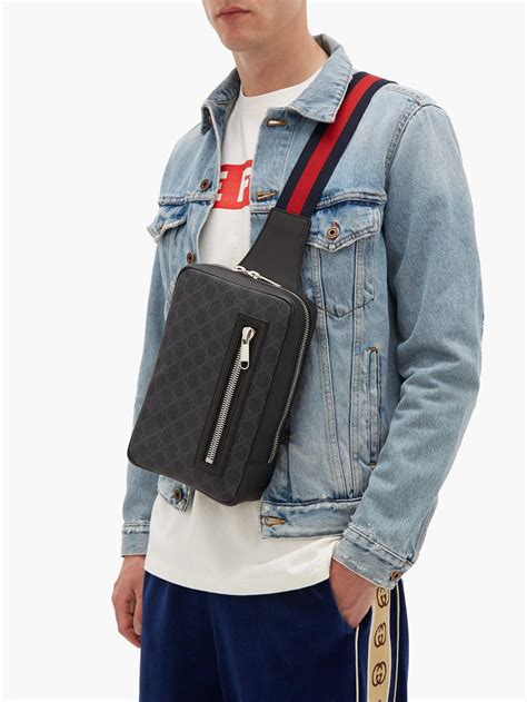 gucci men's crossbody|gucci bag men's price.